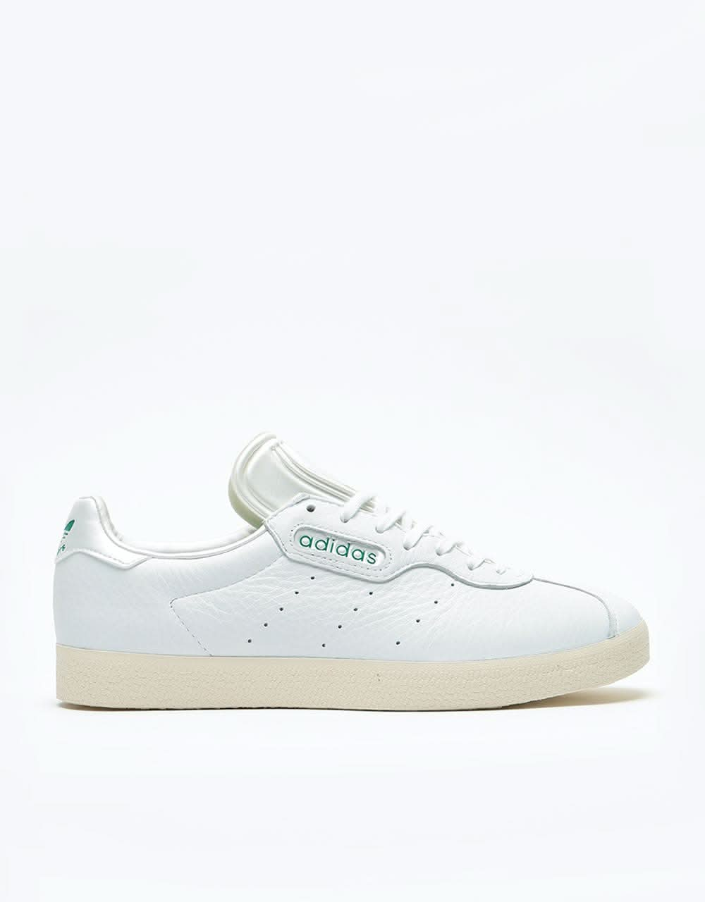 Adidas x Alltimers Gazelle Super Skate Shoes - Cloud White/Chalk White