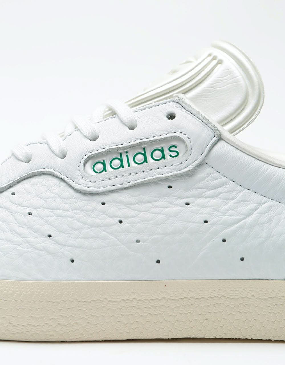 Adidas x Alltimers Gazelle Super Skate Shoes - Cloud White/Chalk White