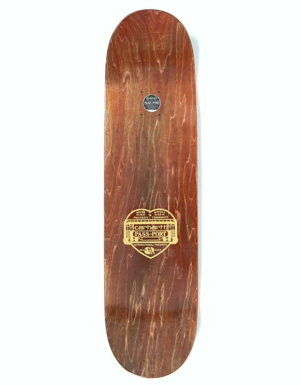 Pass Port x Carhartt WIP We're Going Skateboard Deck - 8.5"