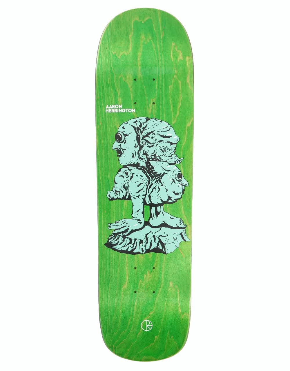 Polar Herrington Twin Head Skateboard Deck - P8 Shape 8.8"