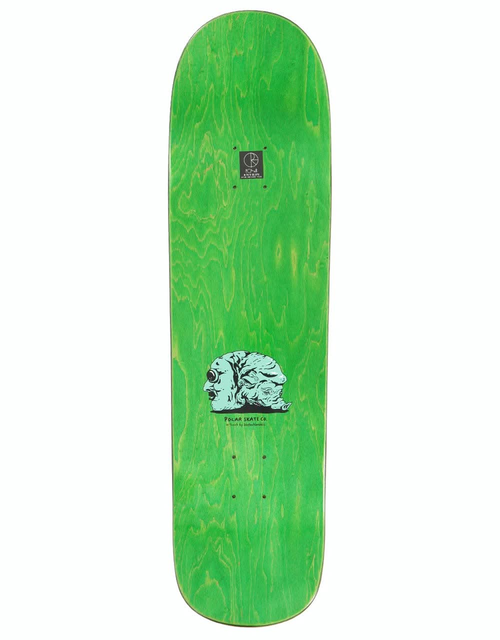 Polar Herrington Twin Head Skateboard Deck - P8 Shape 8.8"