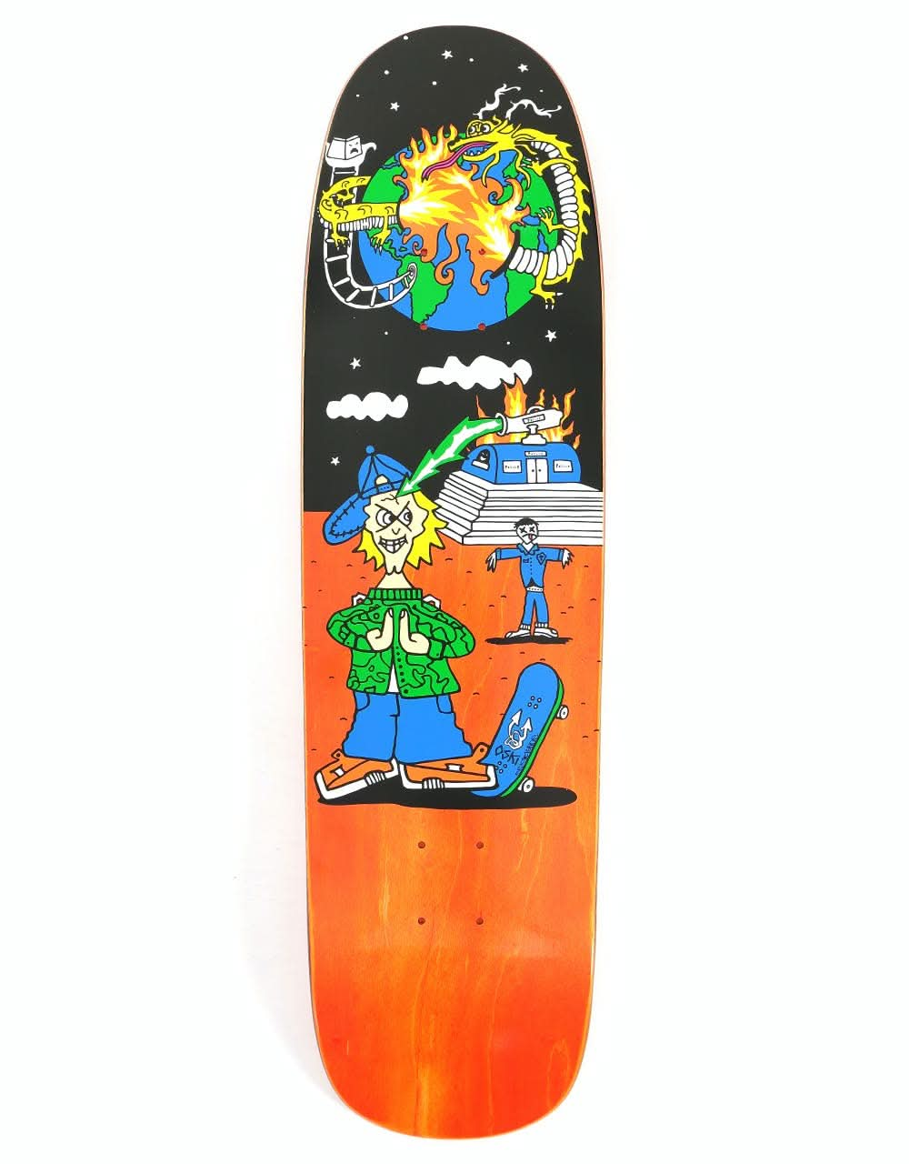 Polar Rozenberg Police Station Skateboard Deck - P9 Shape 8.625"