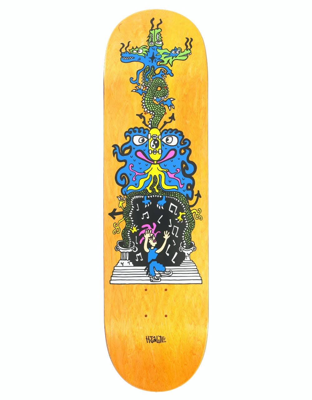 Polar Halberg Dragon Gate Skateboard Deck - P9 Shape 8.625"