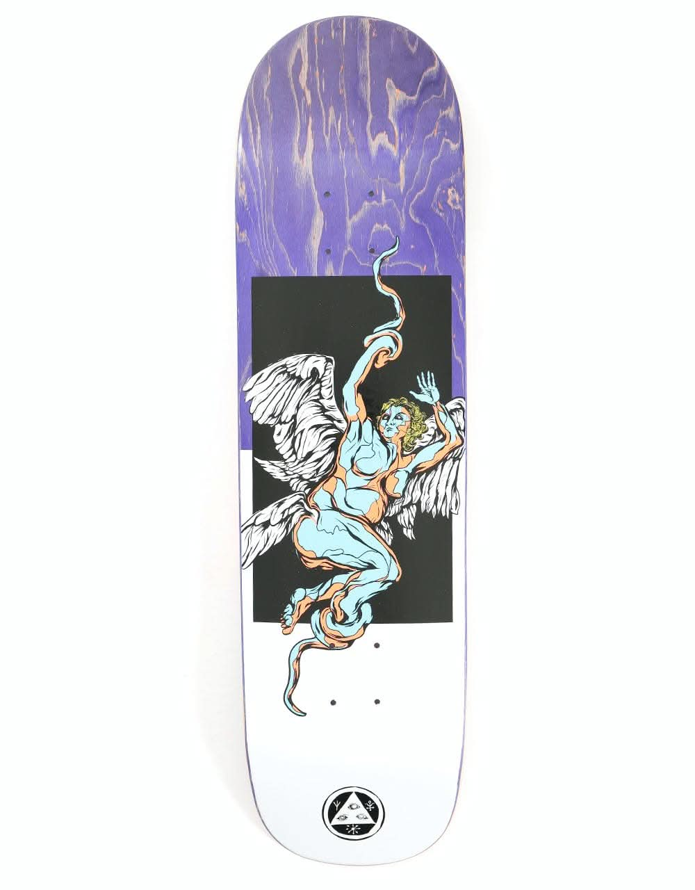 Welcome Seraphim on Big Bunyip Skateboard Deck - 8.5"