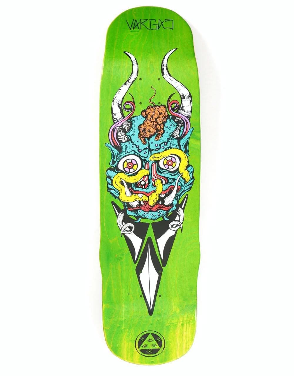 Welcome Vargas Maligno on Effigy Skateboard Deck - 8.8"