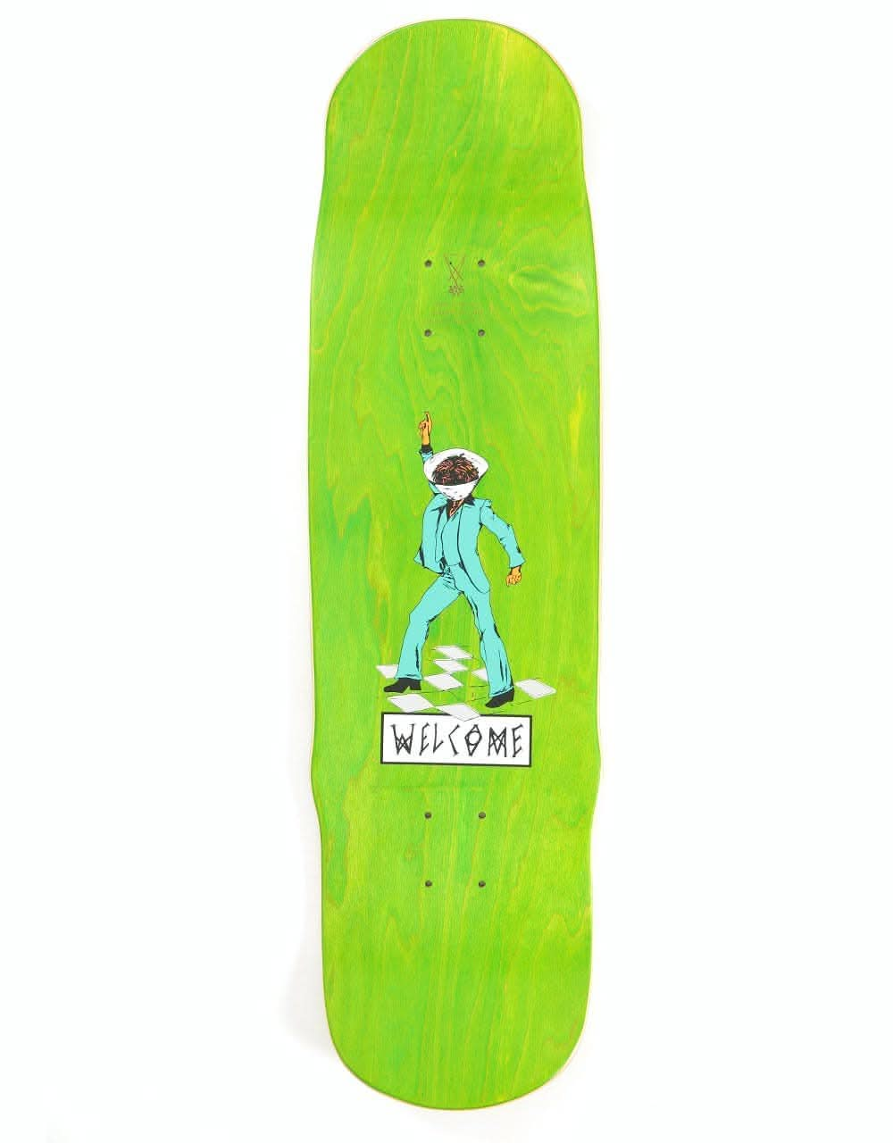 Welcome Vargas Maligno on Effigy Skateboard Deck - 8.8"