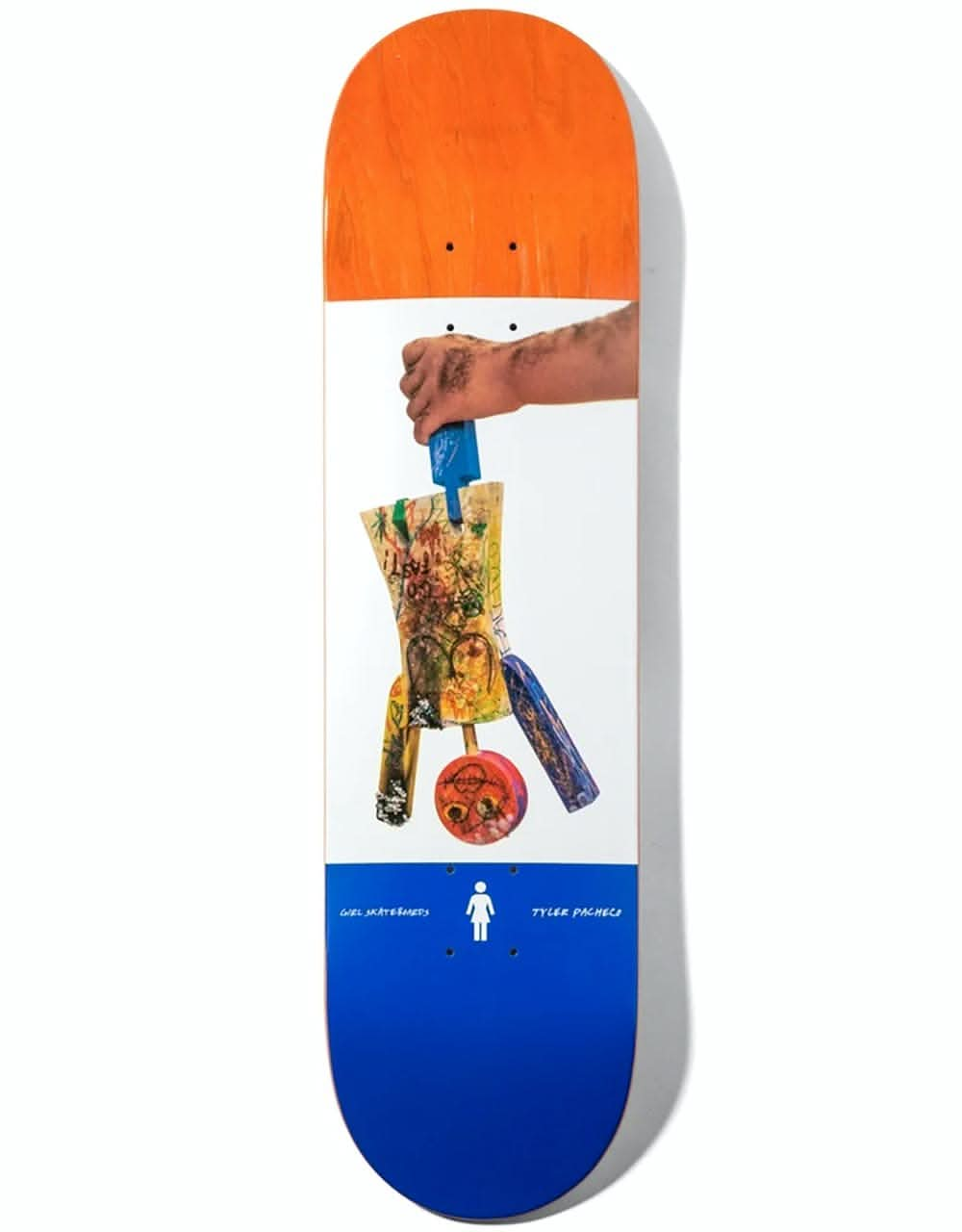 Girl Pacheco One Off Skateboard Deck - 8.25"