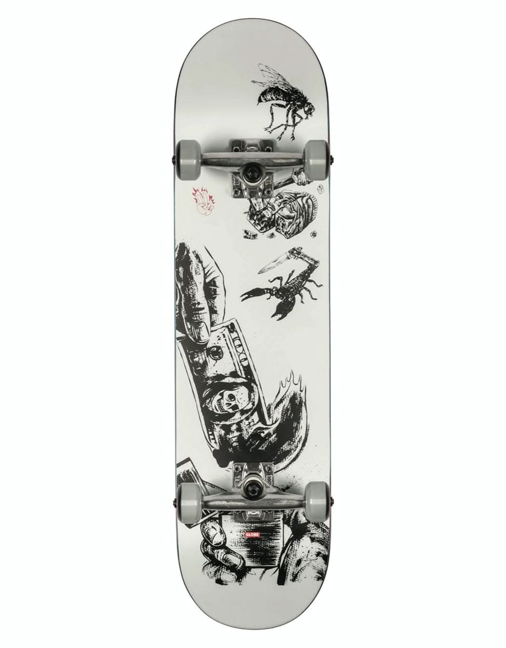 Globe G1 Hard Luck Complete Skateboard - 8"