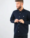 Chemise Carhartt WIP L/S Madison - Marine Foncé/Cire