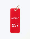 The Hundreds x Stanley Kubrick Room 237 Key Chain - Red