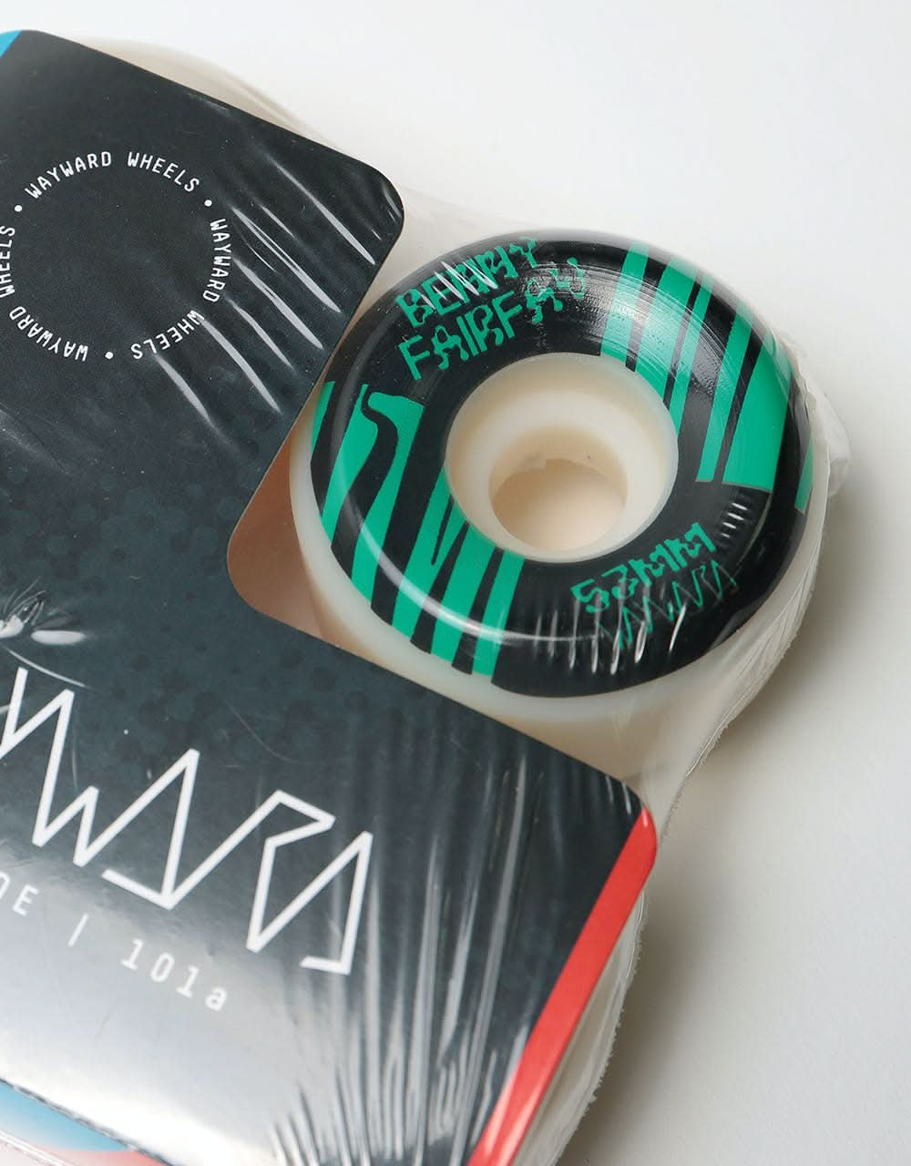 Wayward Fairfax Pro 'Funnel Cut' 101a Skateboard Wheel - 53mm