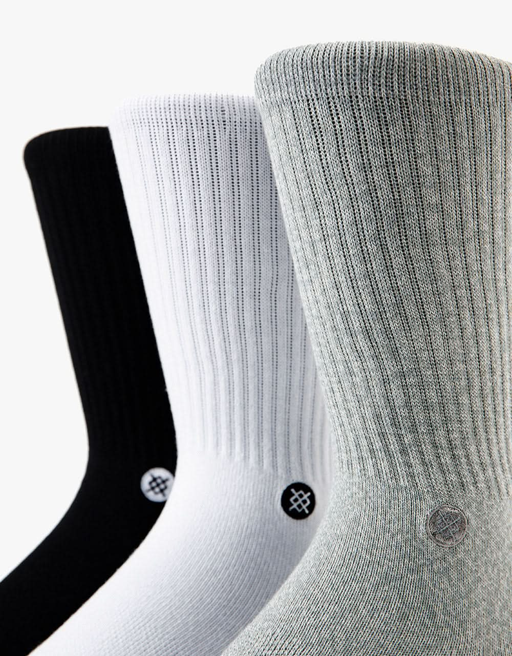 Stance Icon 3 Pack Classic Crew Socks - Multi