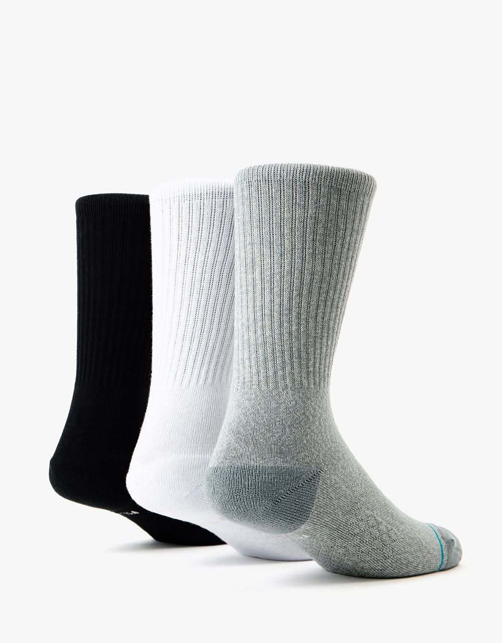 Stance Icon 3 Pack Classic Crew Socks - Multi