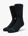 Stance Icon Classic Crew Socken – Schwarz