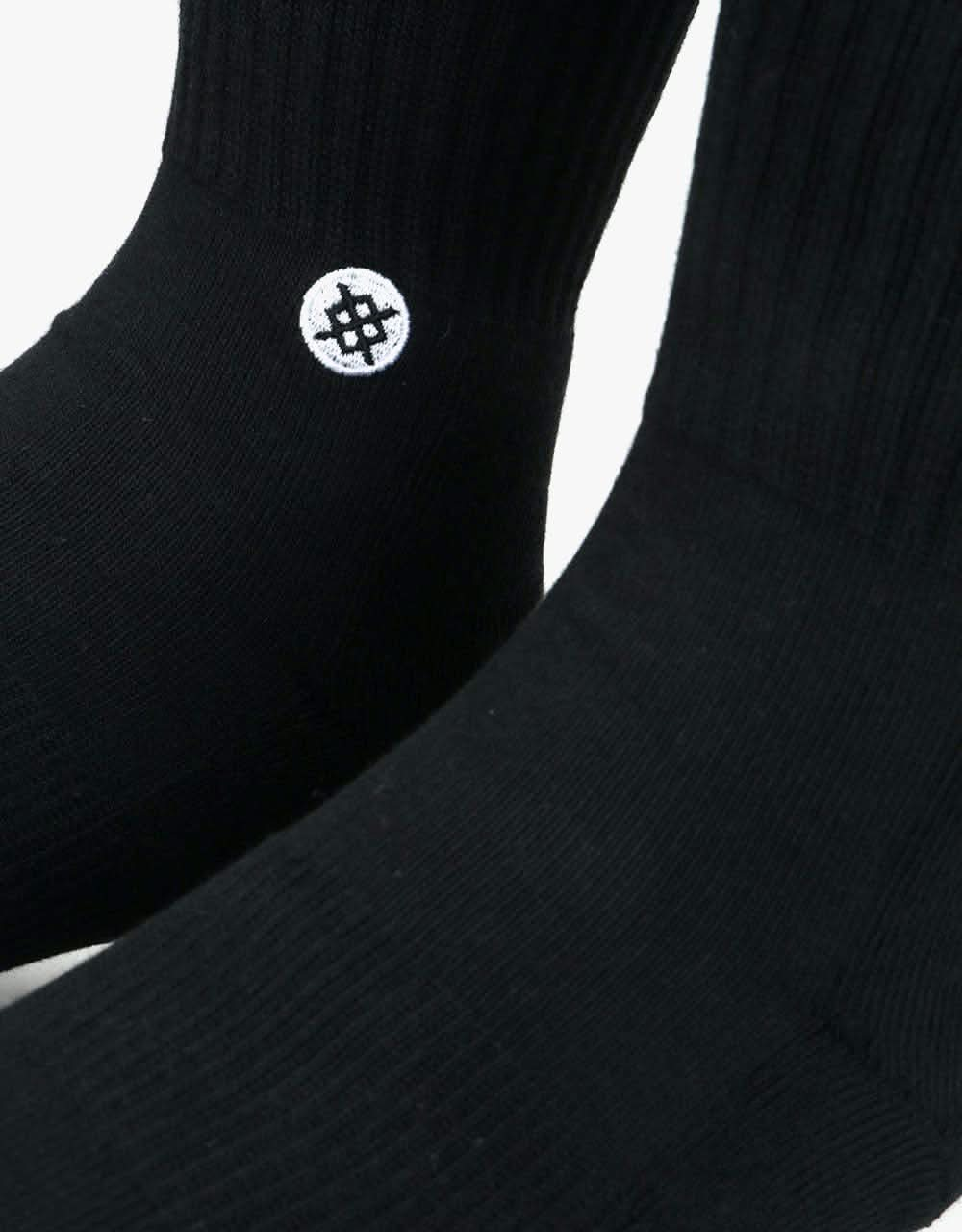 Stance Icon Classic Crew Socks - Black