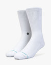 Chaussettes Stance Icon Classic Crew - Blanc