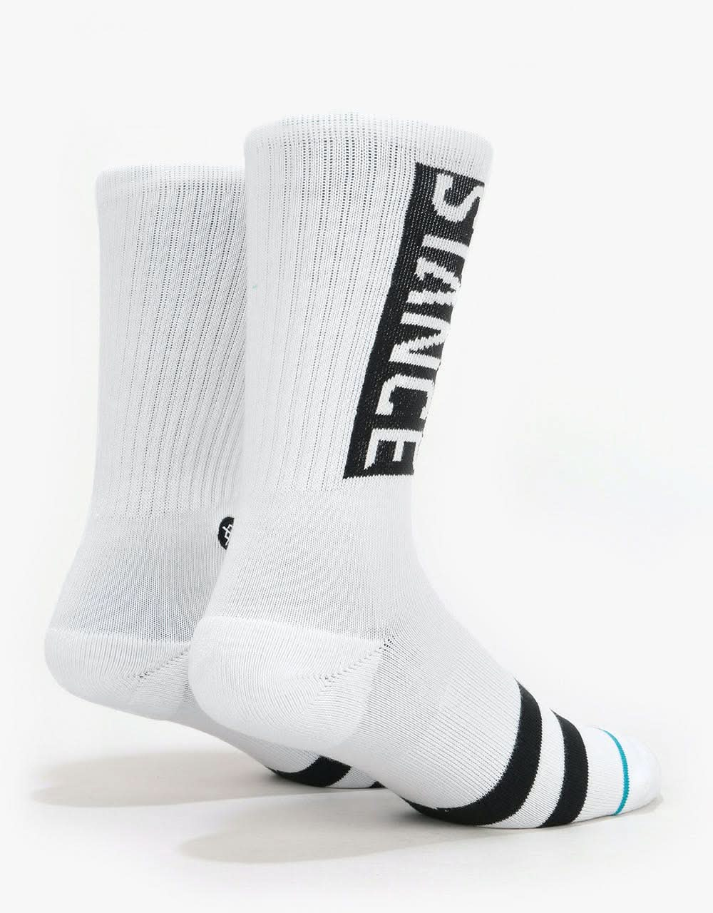 Stance OG Classic Crew Socks - White