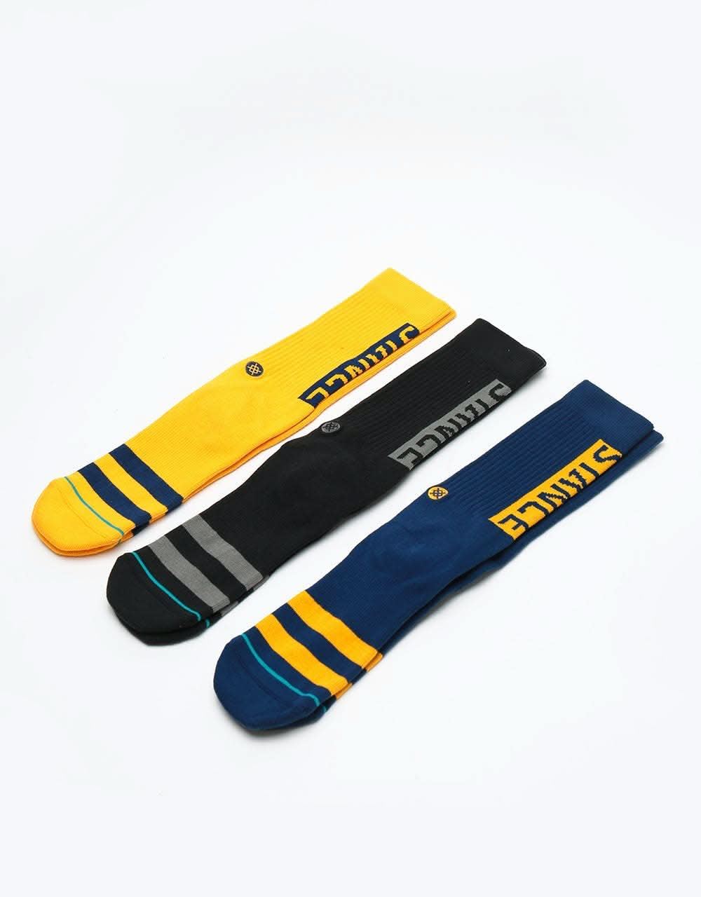 Stance OG 19 3 Pack Classic Crew Socks - Multi