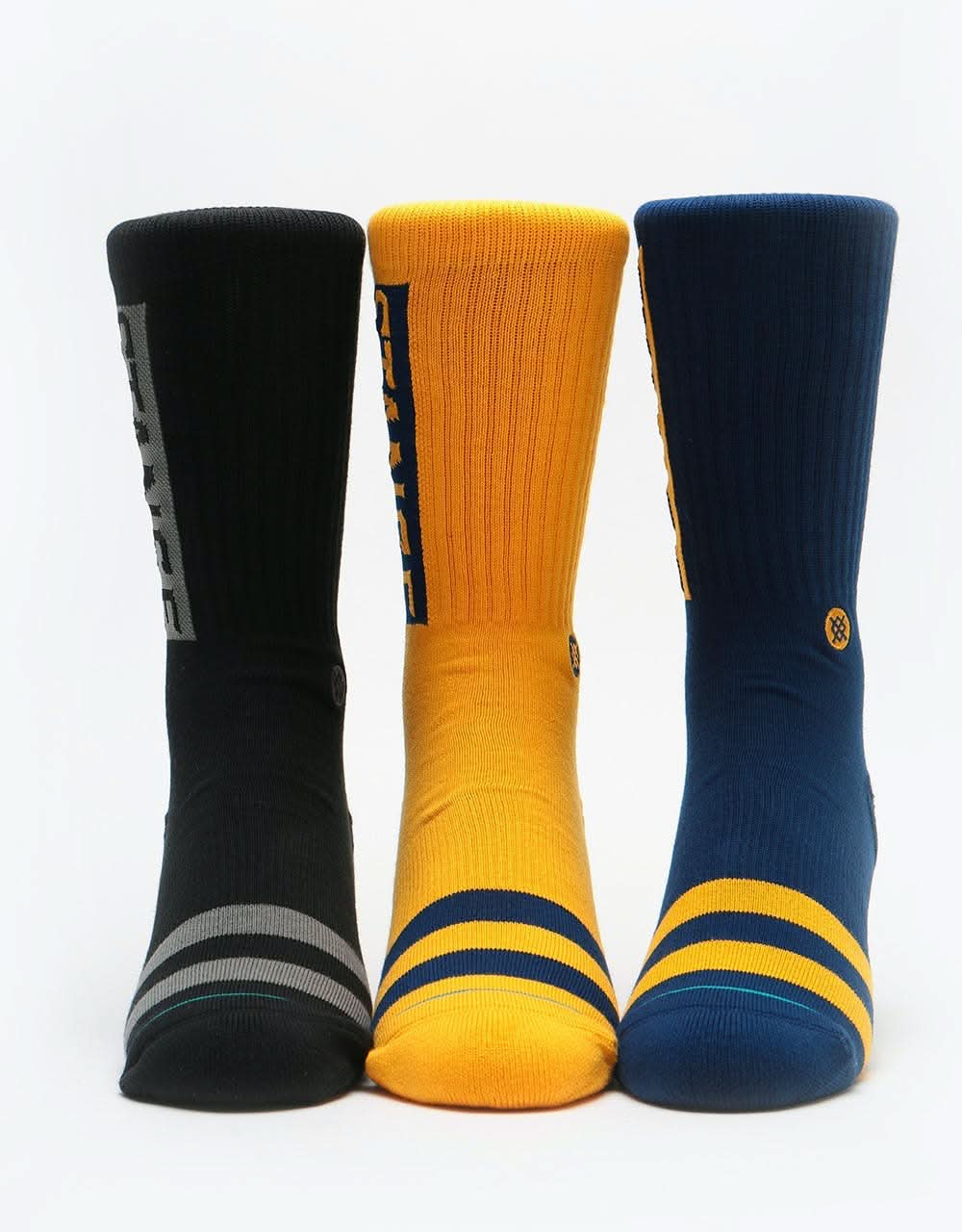 Stance OG 19 3 Pack Classic Crew Socks - Multi