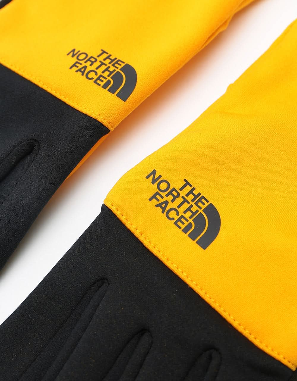 The North Face Etip Recycled Gloves - Summit Gold/TNF Black