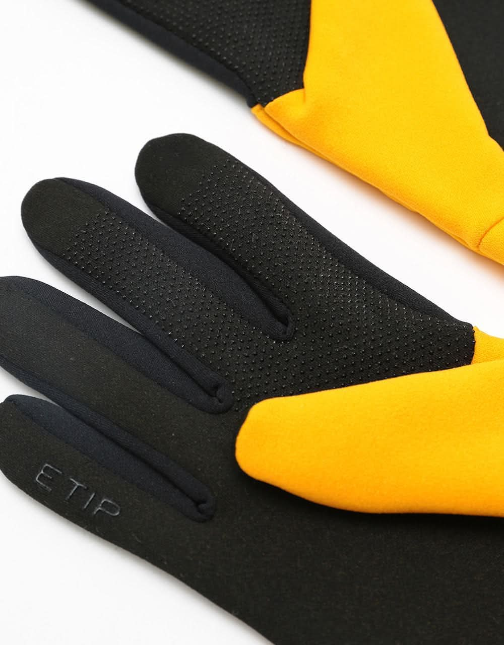 The North Face Etip Recycled Gloves - Summit Gold/TNF Black