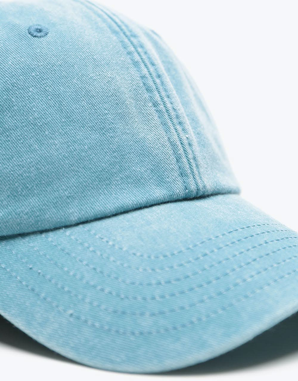 Route One Vintage Low Profile Dad Cap - Vintage Light Denim