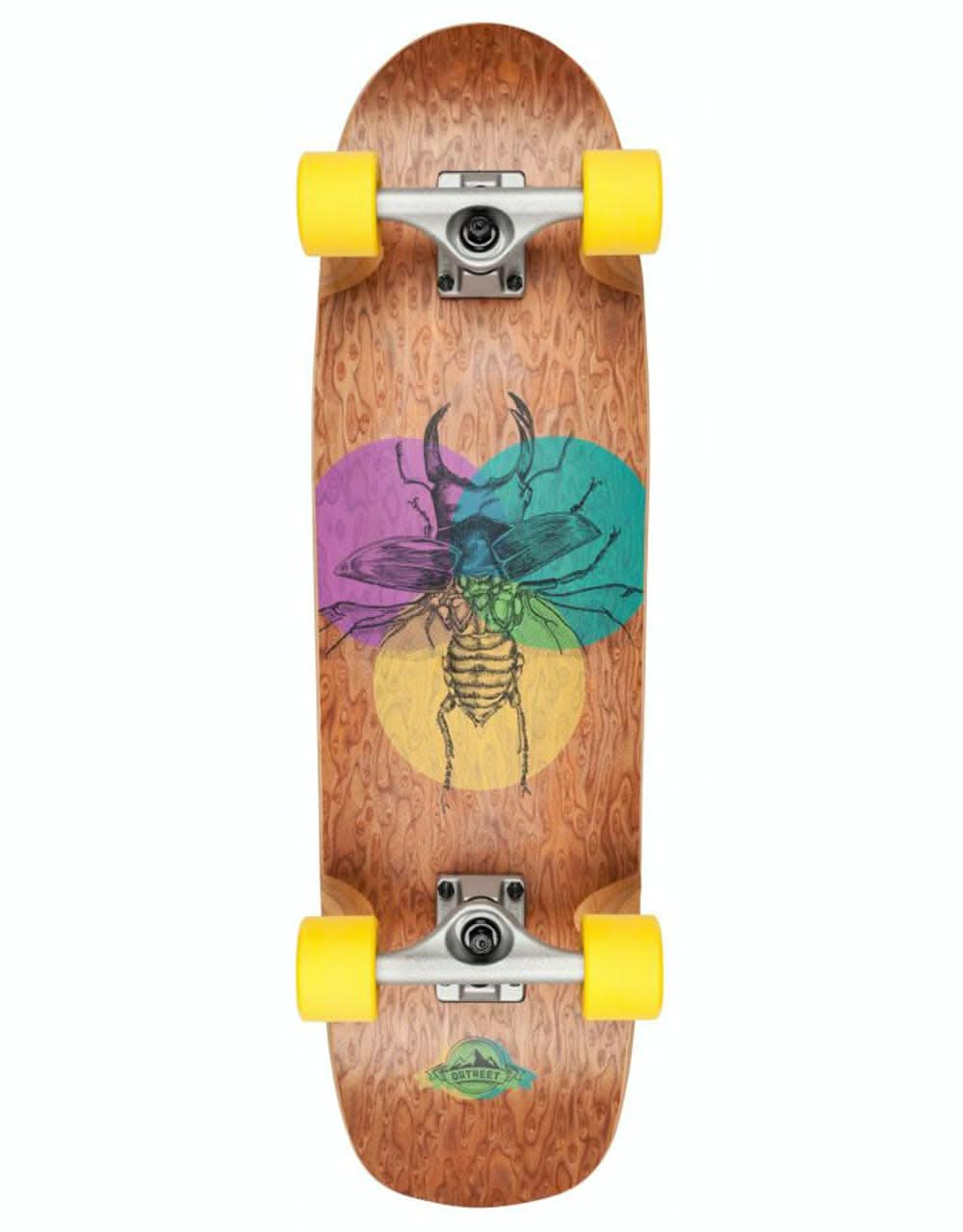 D Street Beetle Cruiser - 8.375" x 29.5"