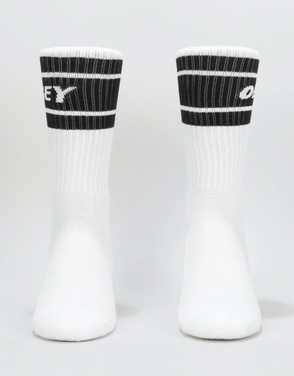 Obey Cooper II Socks - White/Black