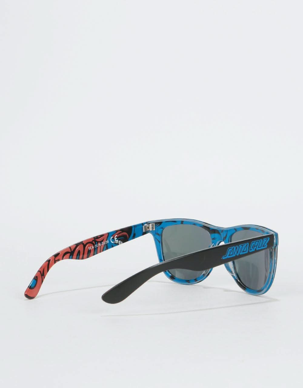 Santa Cruz Screaming Insider Sunglasses - Black/Blue