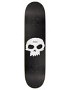 Zero Pearlescent Single Skull Skateboard Deck - 8.25"