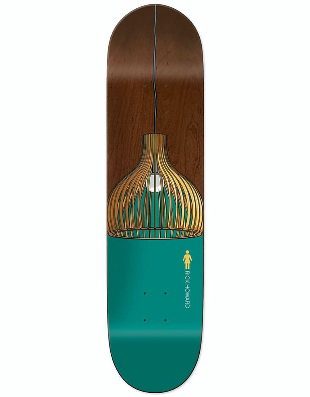 Girl Howard Illuminated Skateboard Deck - 8.5"