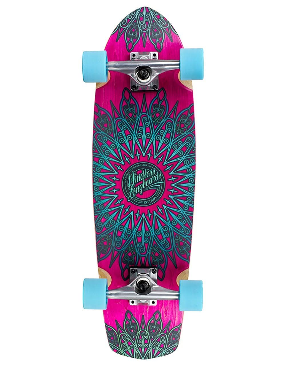 Mindless Mandala Cruiser - 8.125" x 28"