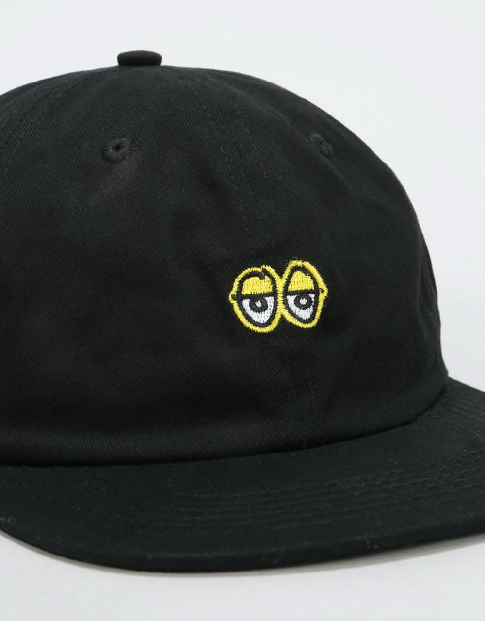 Krooked Eyes Cap - Black/Yellow