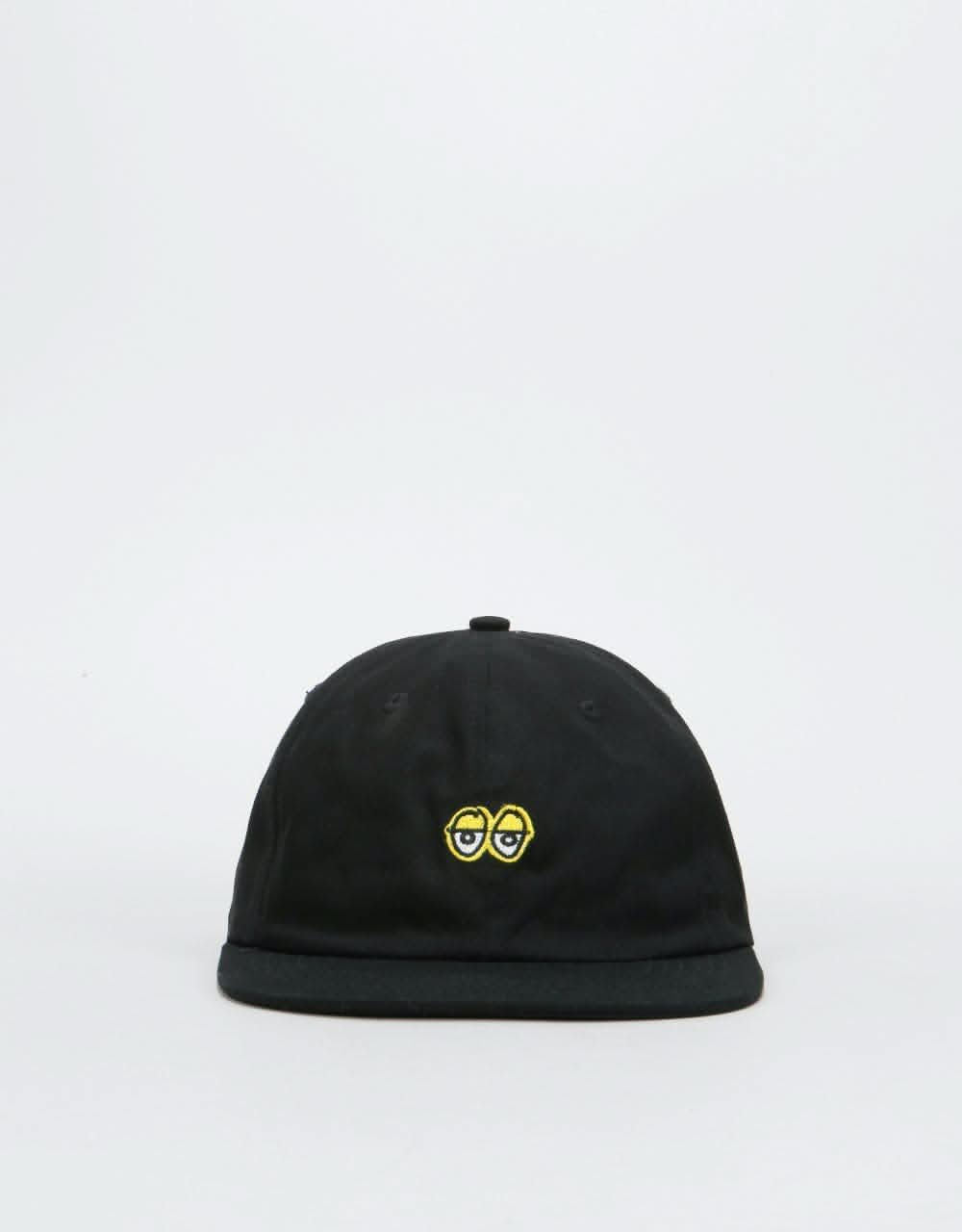 Krooked Eyes Cap - Black/Yellow