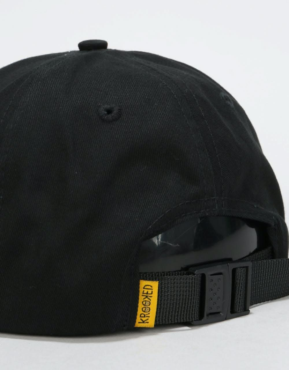 Krooked Eyes Cap - Black/Yellow