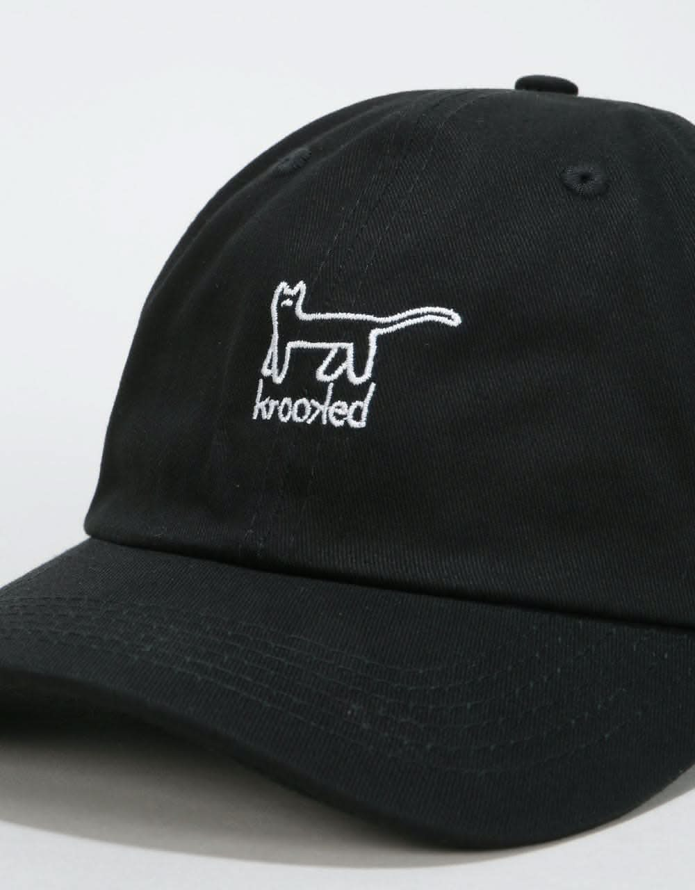 Krooked Kat Cap - Black/White