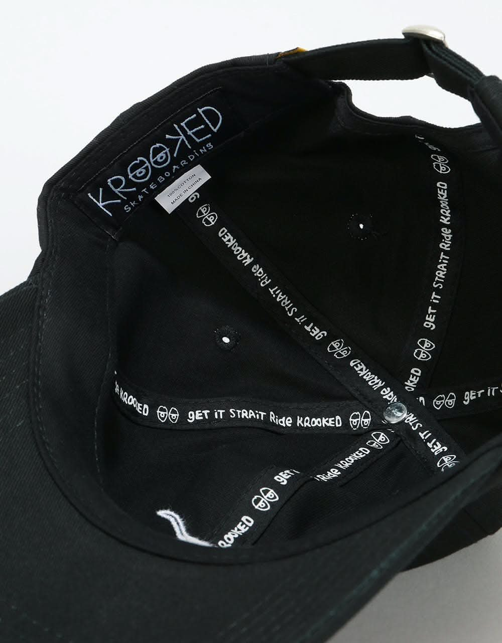 Krooked Kat Cap - Black/White