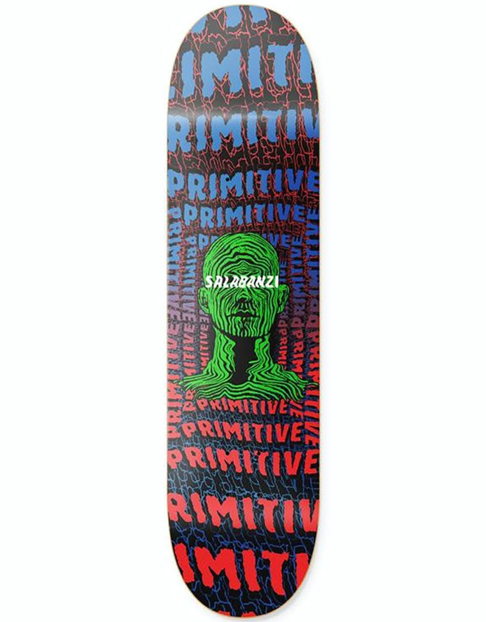 Primitive Salabanzi Bionic Man Skateboard Deck - 8.5"