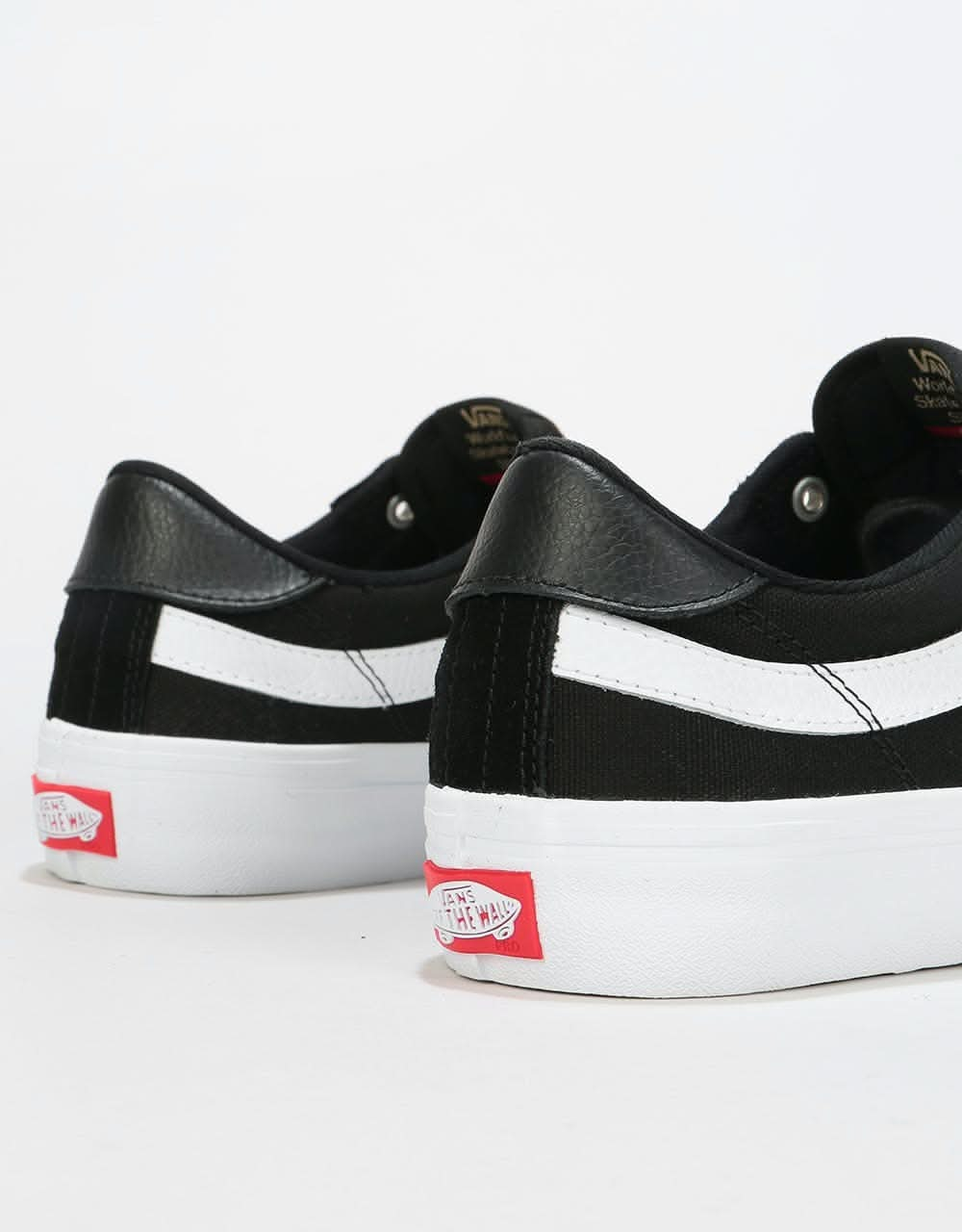 Vans Style 112 Pro Skate Shoes - Black/White/Khaki