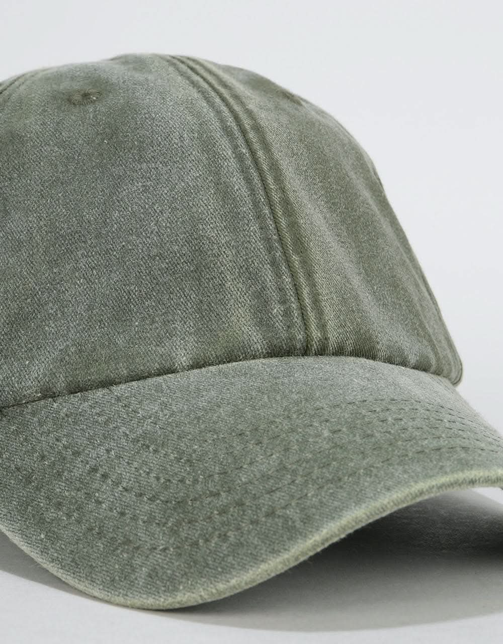 Route One Vintage Low Profile Dad Cap - Vintage Olive