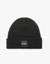 HUF Box Logo Beanie - Black