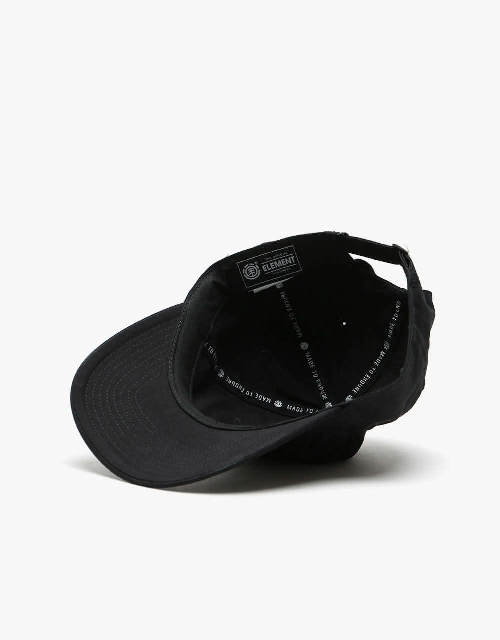 Element Fluky Dad Cap - All Black