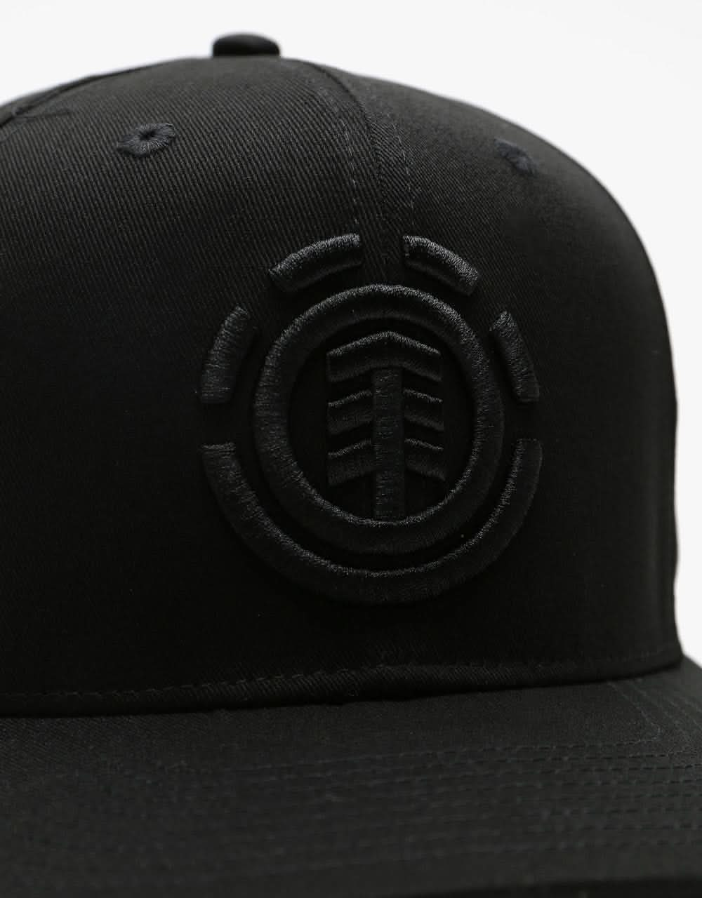 Element Knutsen Snapback Cap - Flint Black