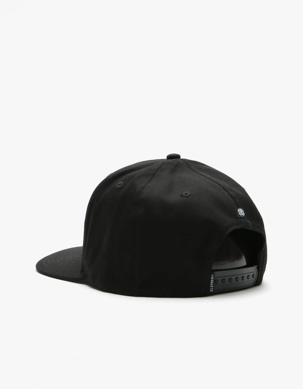 Element Knutsen Snapback Cap - Flint Black