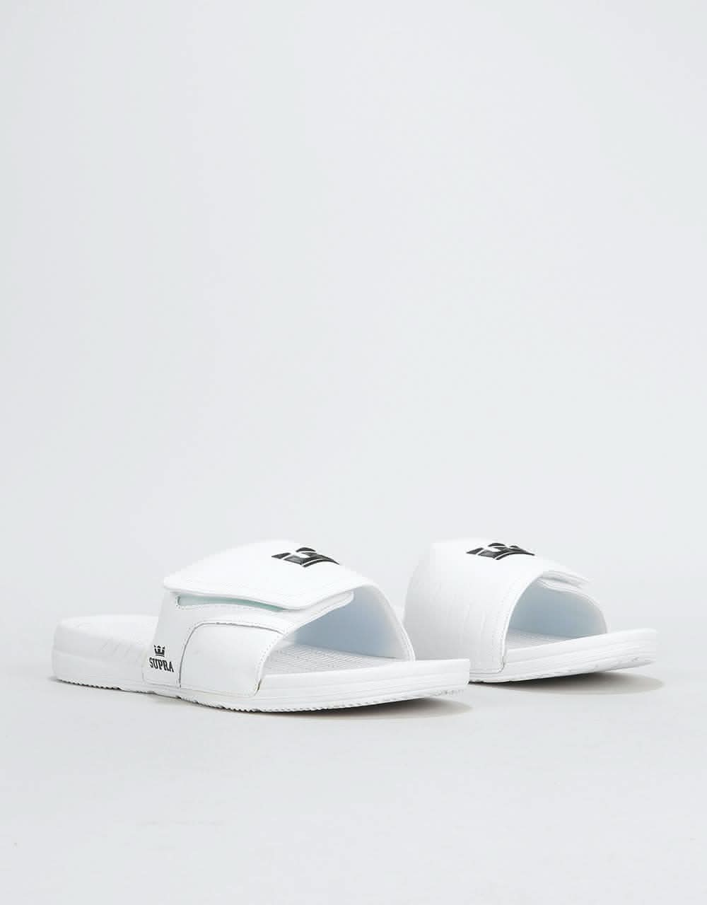 Supra Locker Slides - White