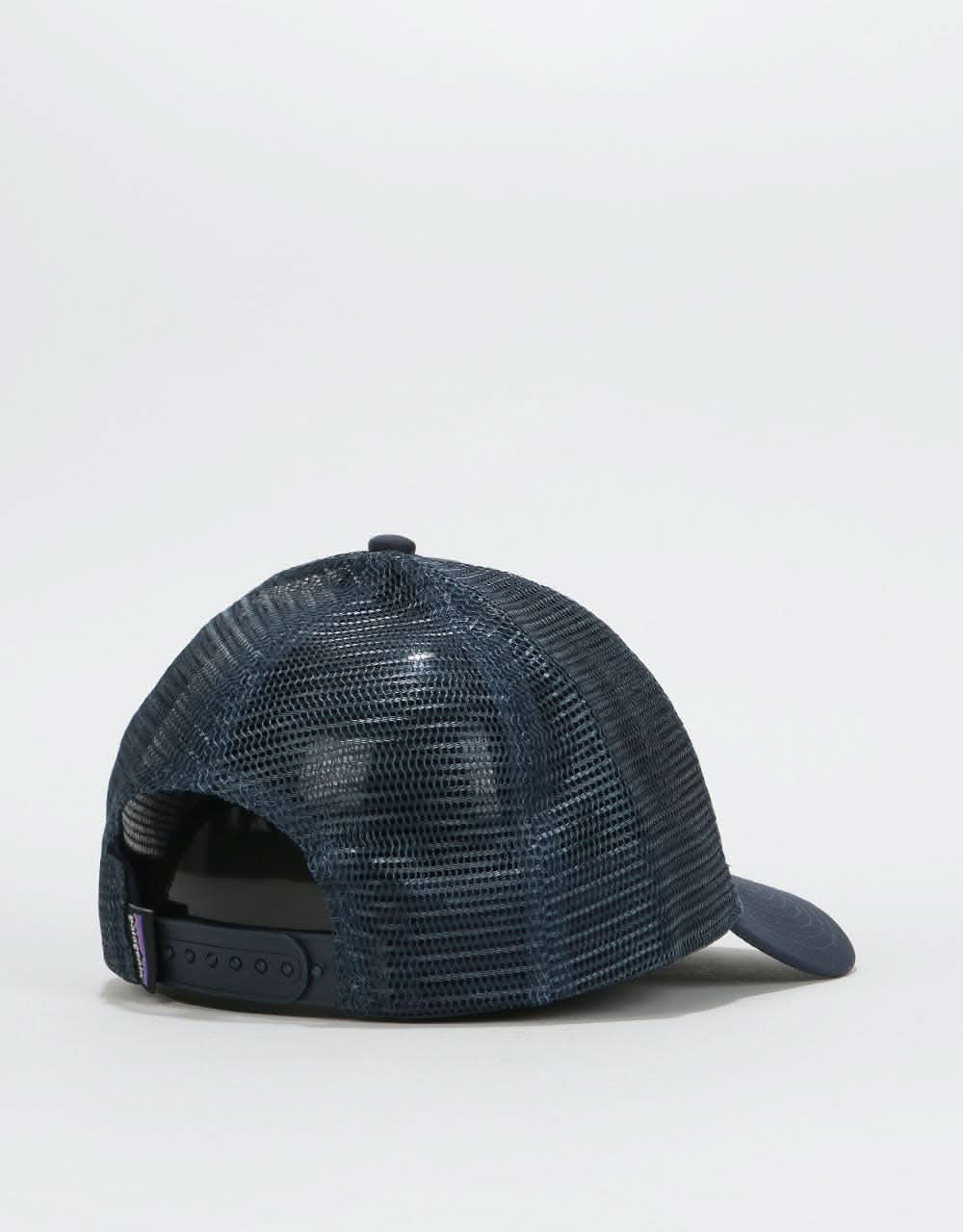 Patagonia P-6 Logo LoPro Trucker Cap - Navy Blue