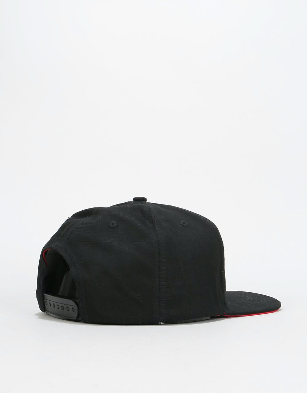 Santa Cruz Classic Dot Snapback Cap - Black