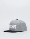 Vans Drop V II Snapback Cap - Heather Grey/Black