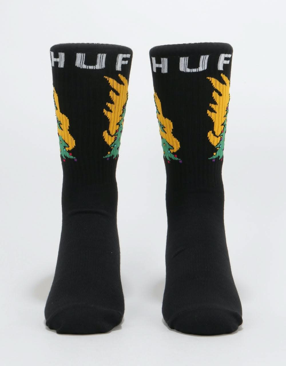 HUF Hot Fire Socks - Black