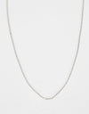 Midvs Co 22" Rope Chain Necklace - White Gold